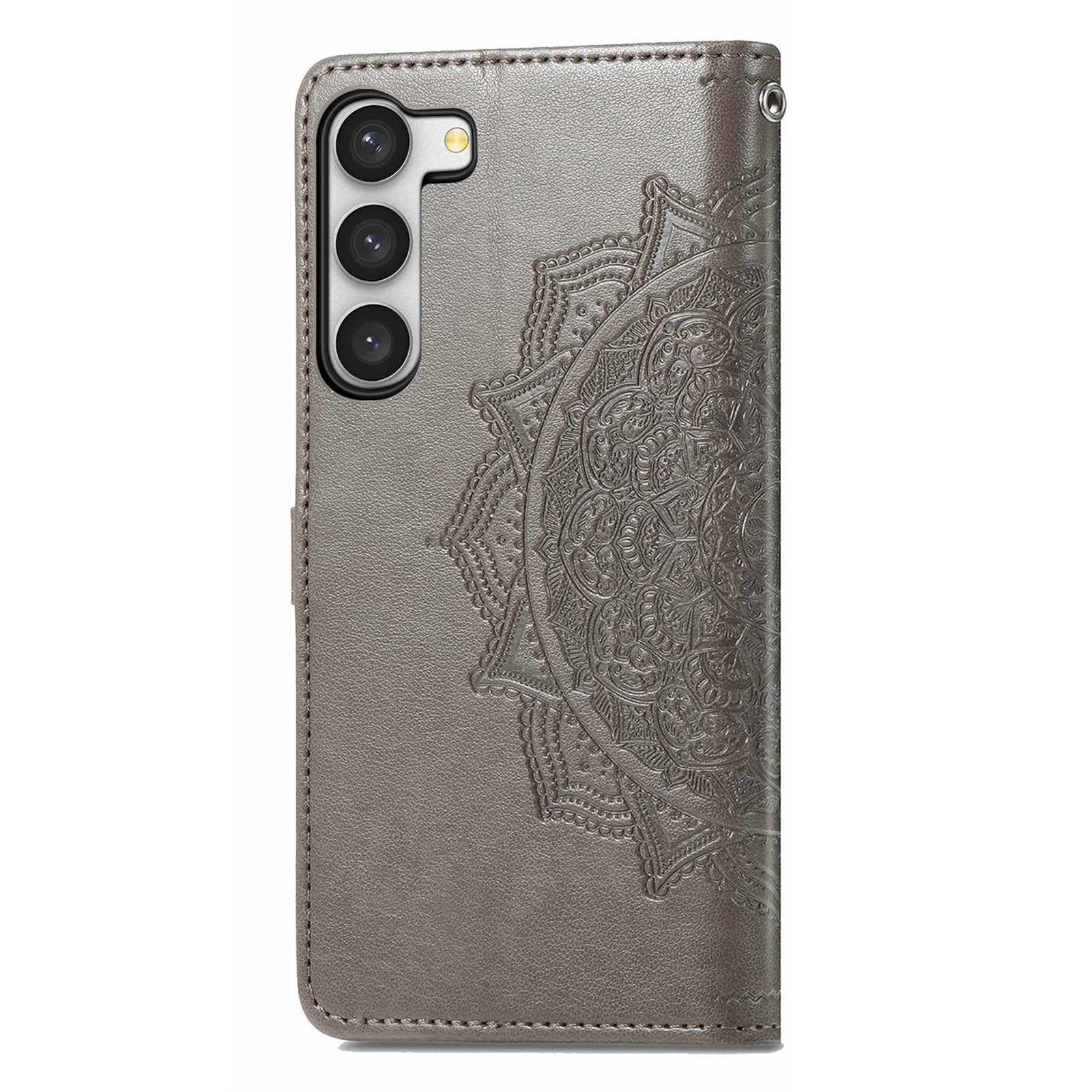 For Samsung Galaxy S23 Shockproof Protection Cover Mandala Pattern Embossed PU Wallet Phone Stand Case with Strap For Samsung Galaxy S23 Shockproof Protection Cover Mandala Pattern Embossed PU Wallet Phone Stand Case with Strap